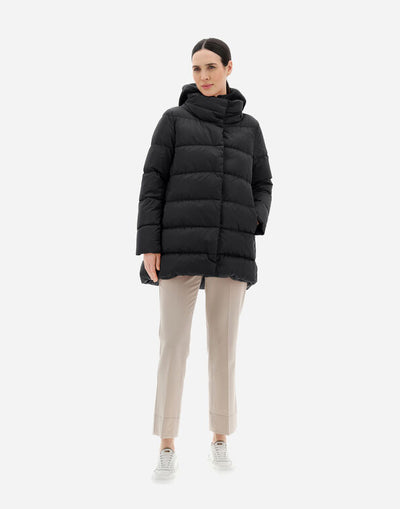 Hooded Quilted Coat
