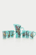 Blue Borty Fruit Juice Service Set