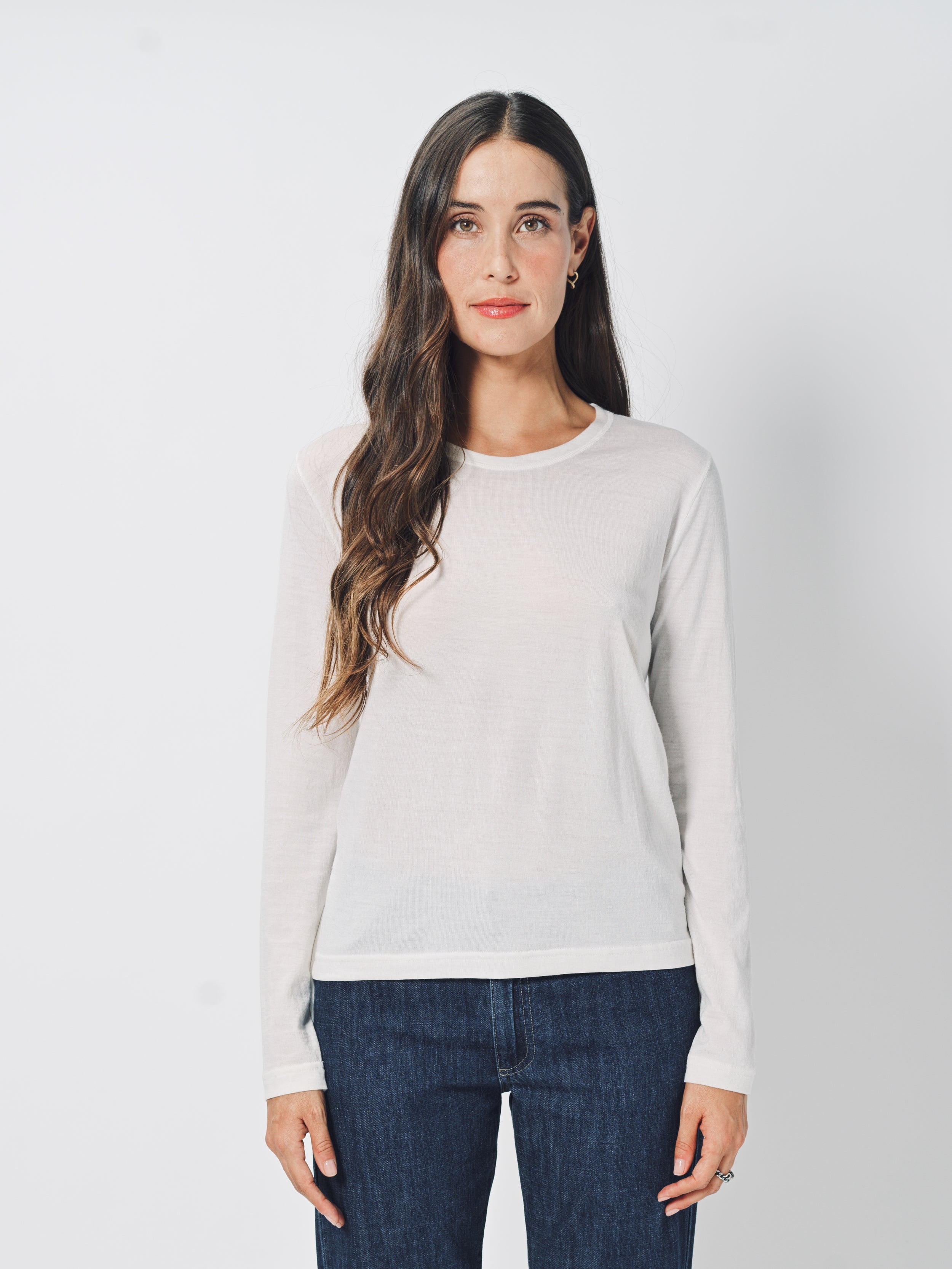 Private 0204 LS T-Shirt White / 1