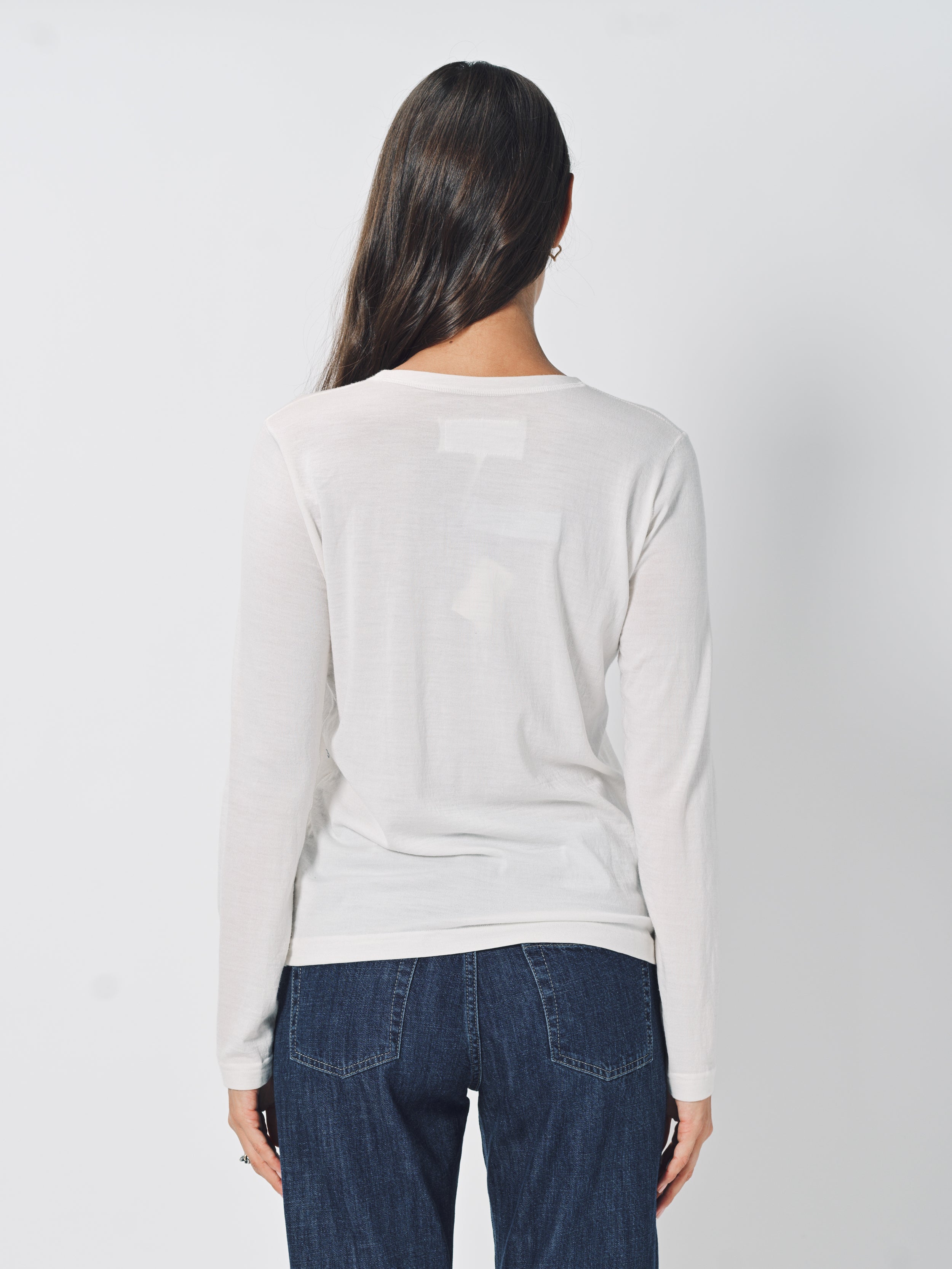 Private 0204 LS T-Shirt White / 1