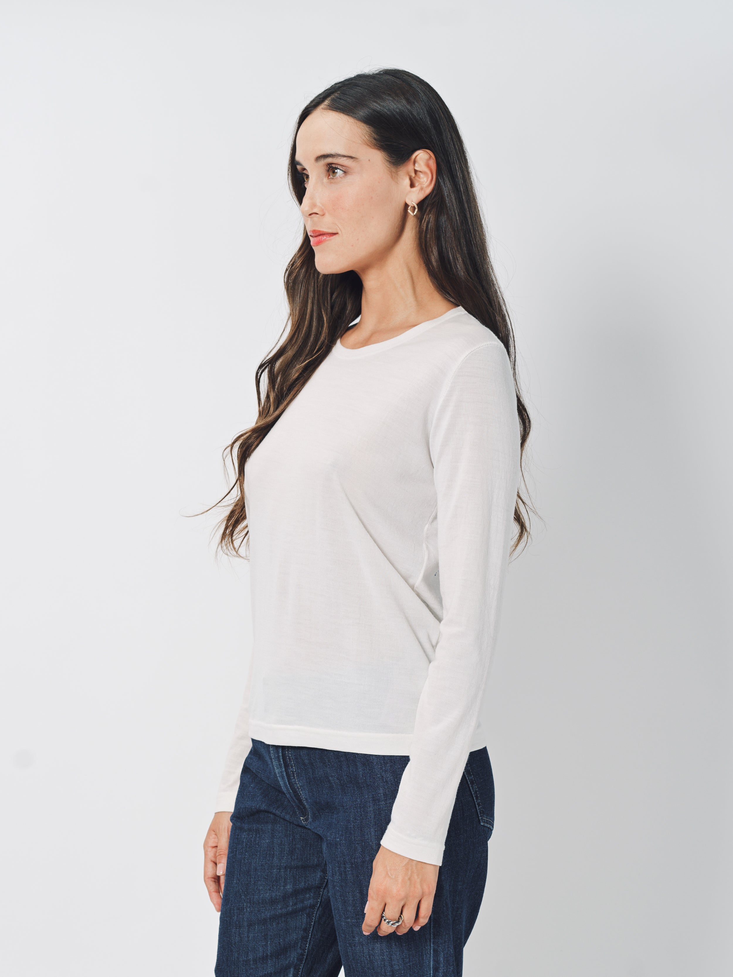 Private 0204 LS T-Shirt White / 1
