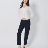 Private 0204 Cotton, Silk, Cashmere Cardigan White / 1