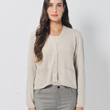 Private 0204 Cotton, Silk, Cashmere Cardigan Champ / 2