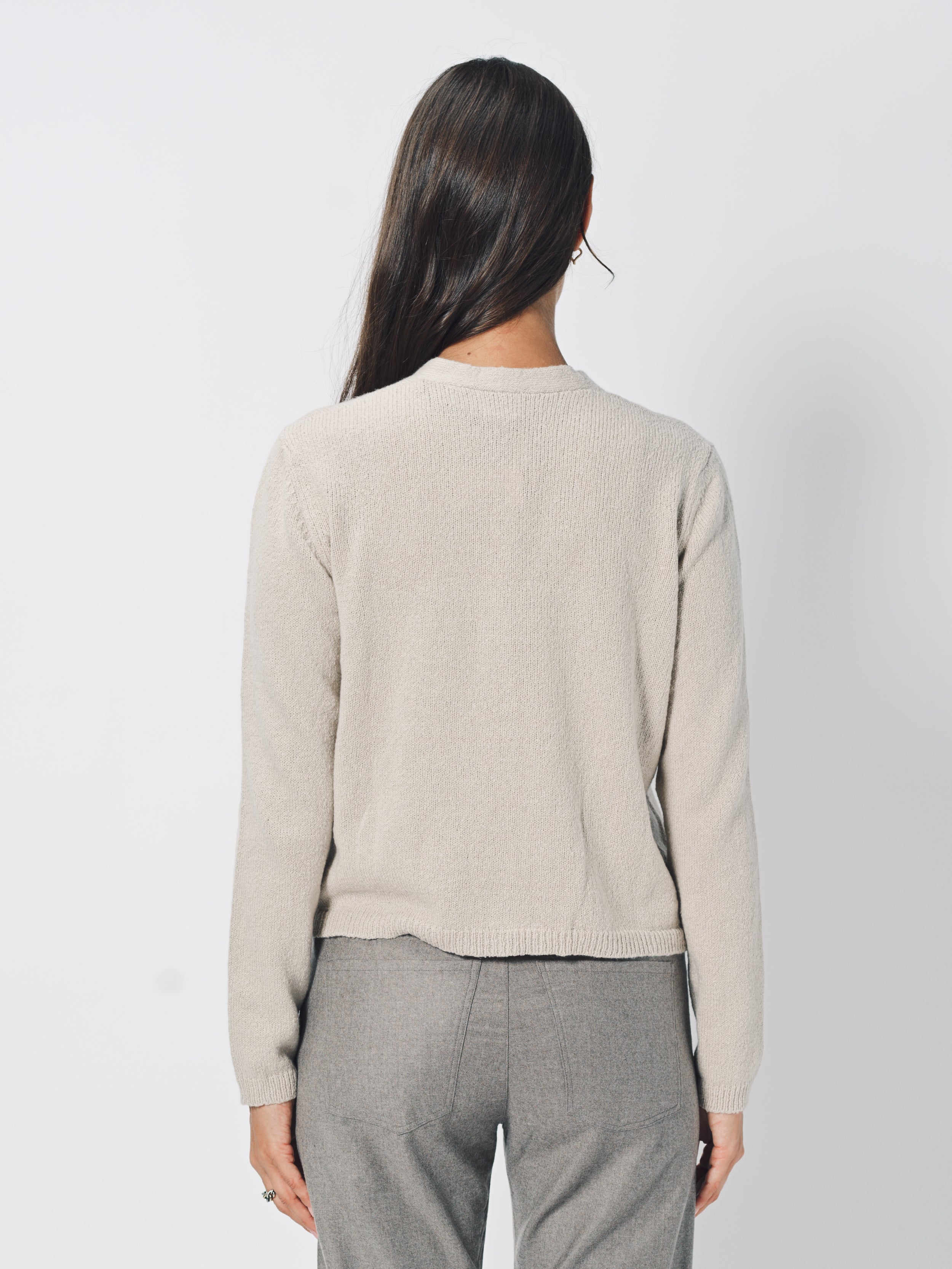 Private 0204 Cotton, Silk, Cashmere Cardigan Champ / 2