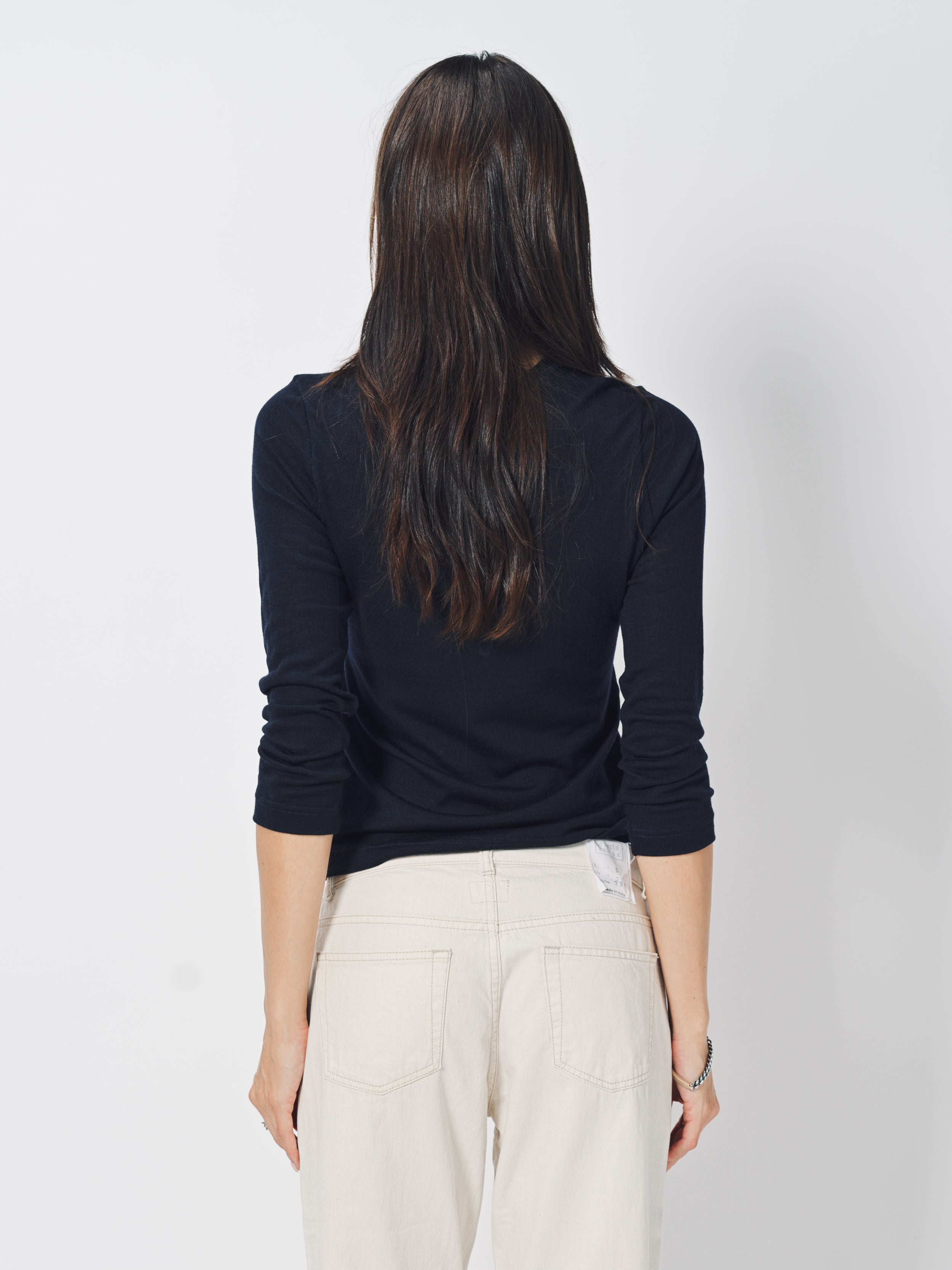Private 0204 X-Fine Wool Shirt Ink / 1