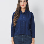 Private 0204 Cotton Poplin Shirt Ink / 1