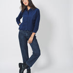 Private 0204 Cotton Poplin Shirt Ink / 1