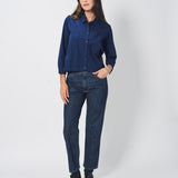 Private 0204 Cotton Poplin Shirt Ink / 1