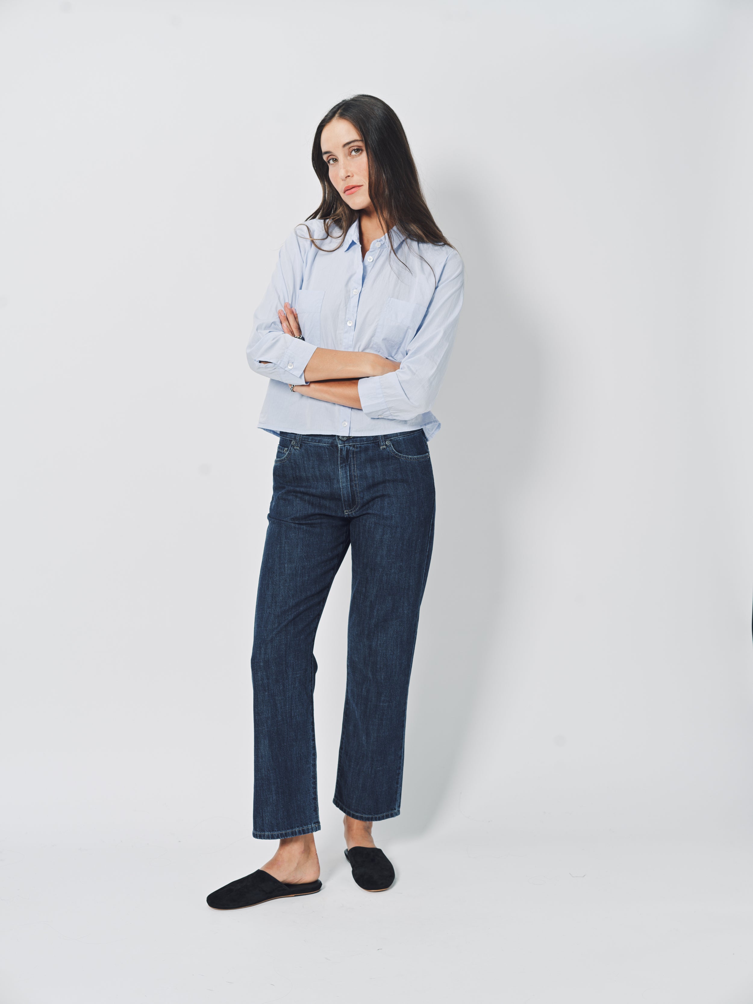 Private 0204 Cotton Poplin Shirt Sky / 1