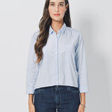 Private 0204 Cotton Poplin Shirt Sky / 1