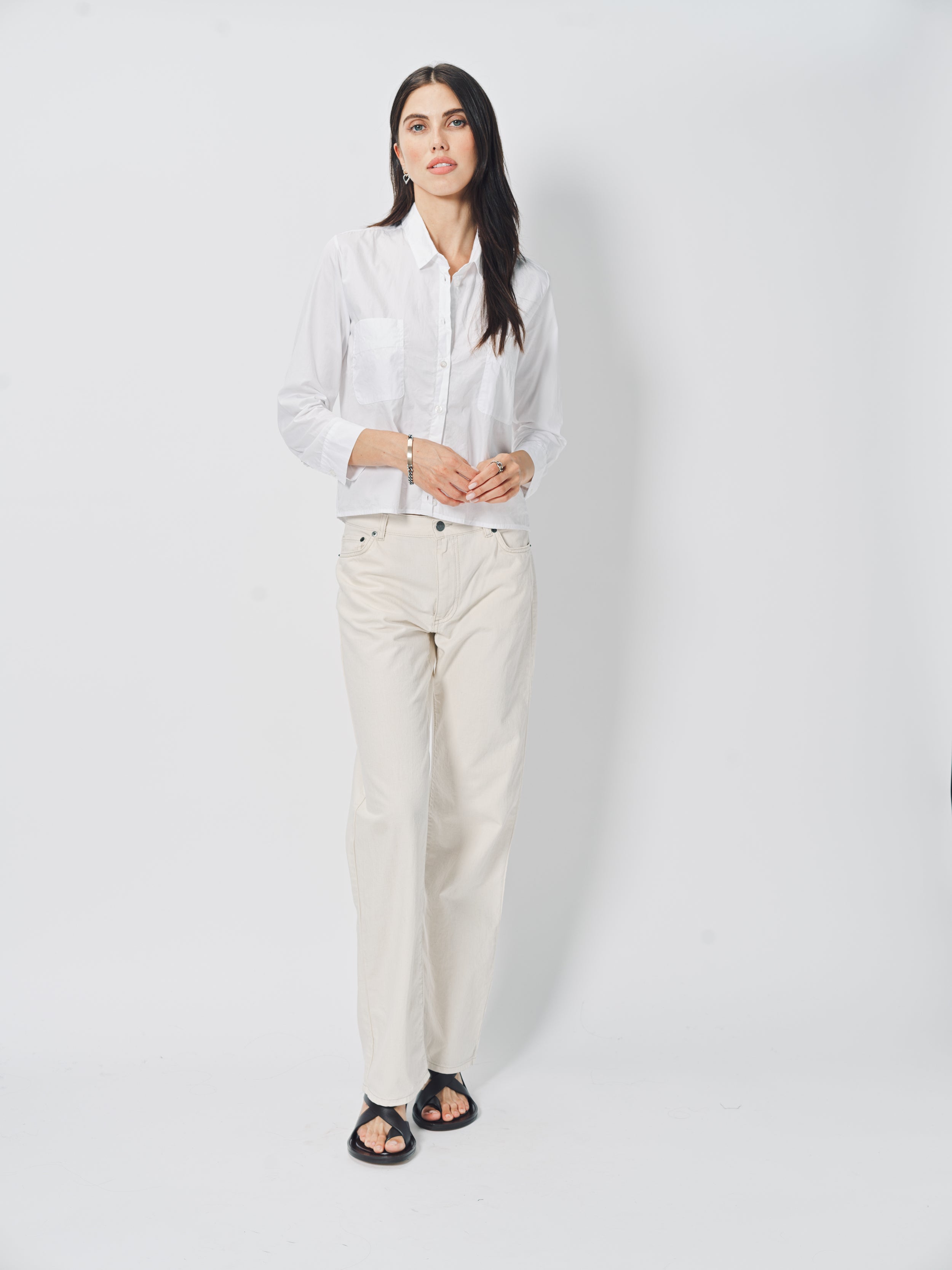 Private 0204 Cotton Poplin Shirt White / 1