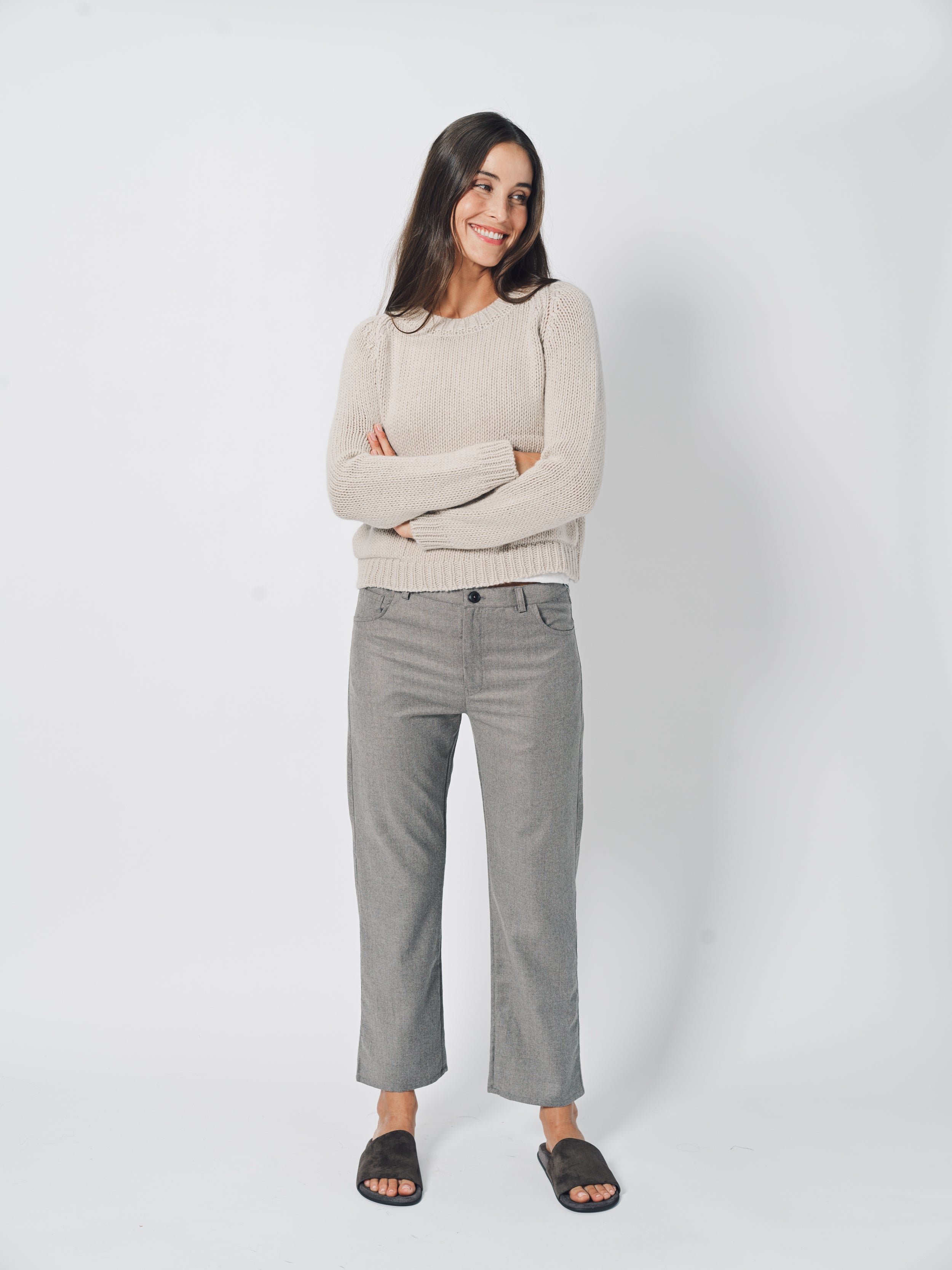 Private 0204 Cashmere Sweater with Pocket Champ / 1