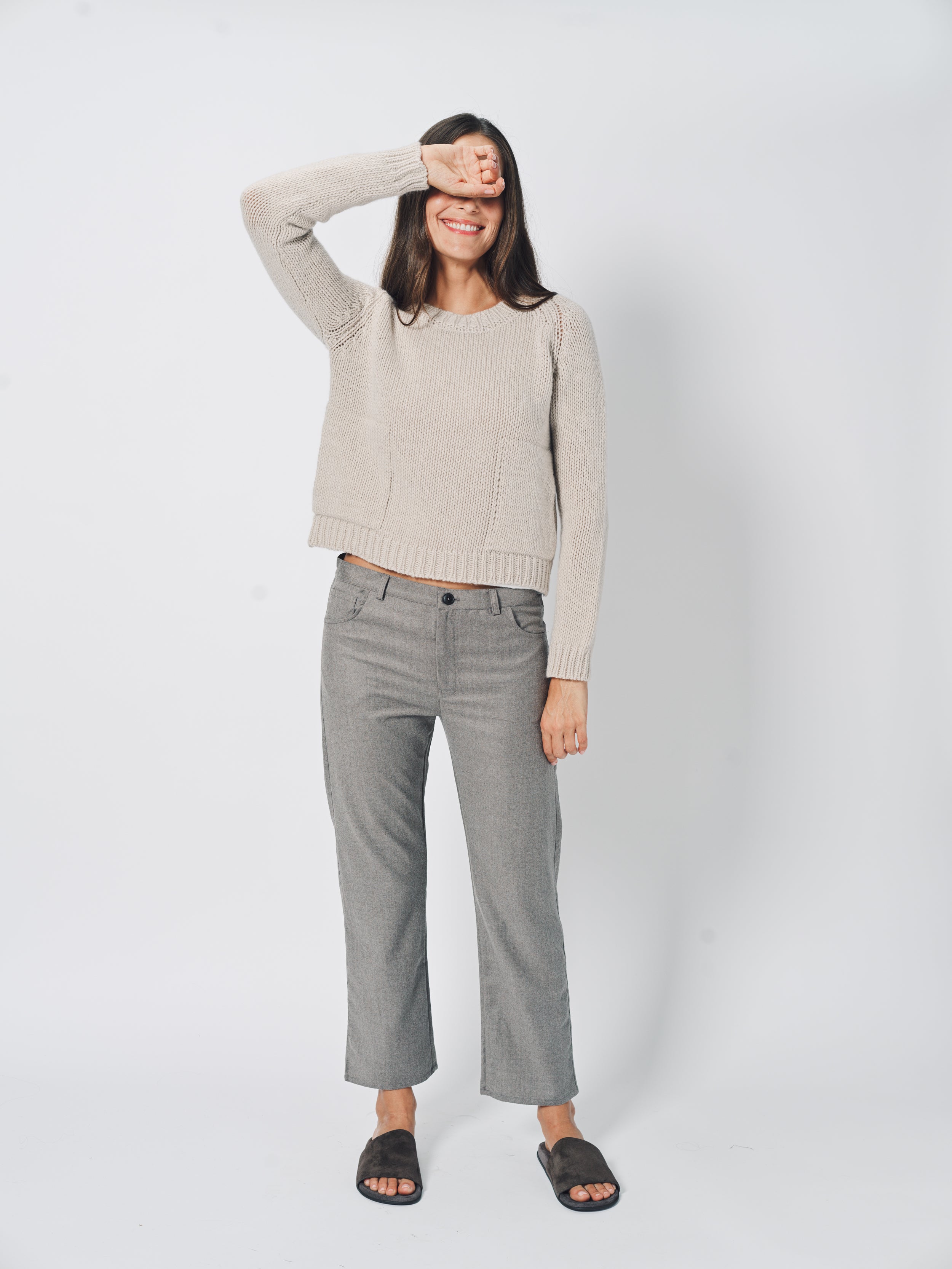 Private 0204 Cashmere Sweater with Pocket Champ / 1