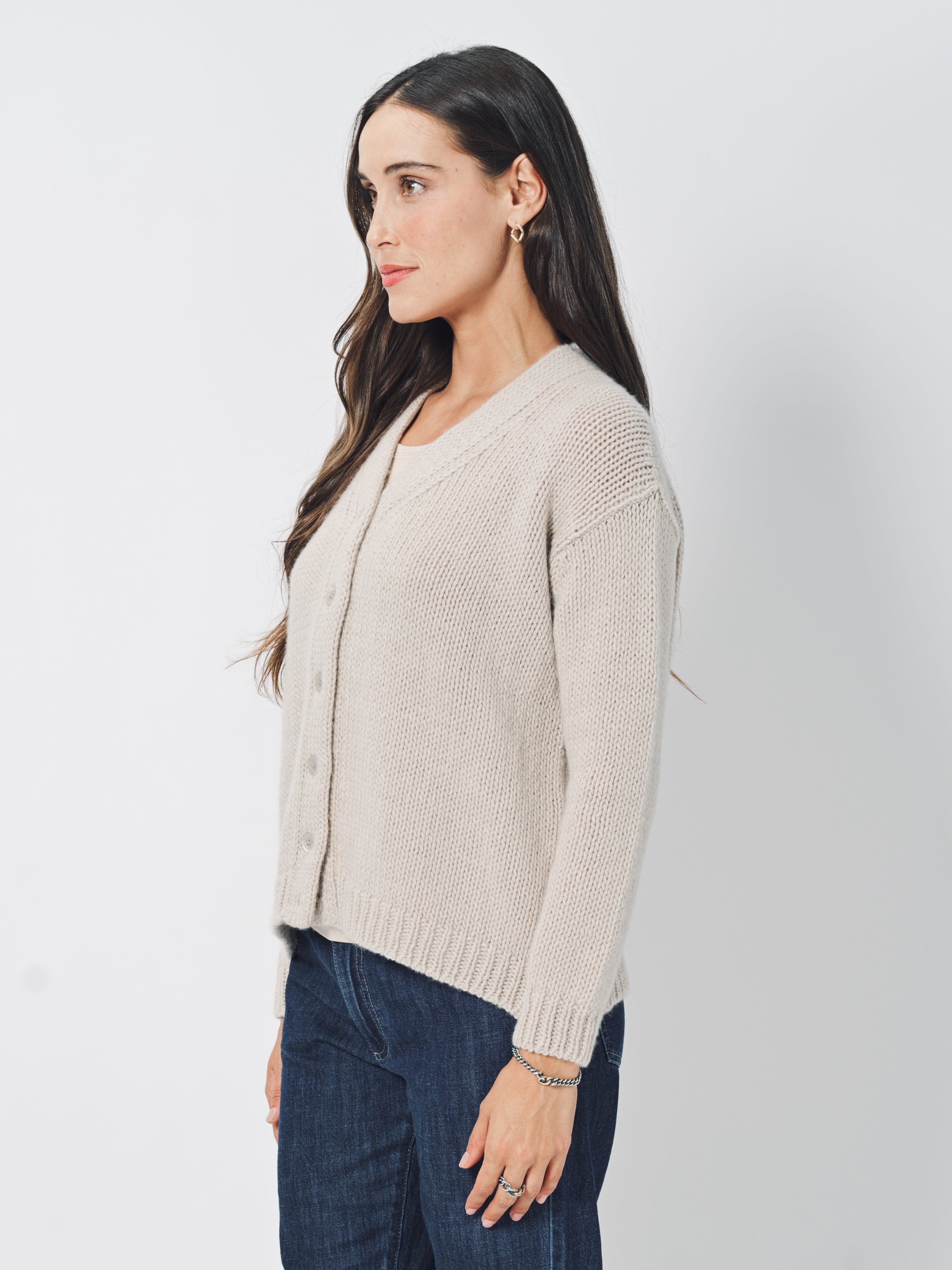 Private 0204 Cashmere Cardigan Champ / 1