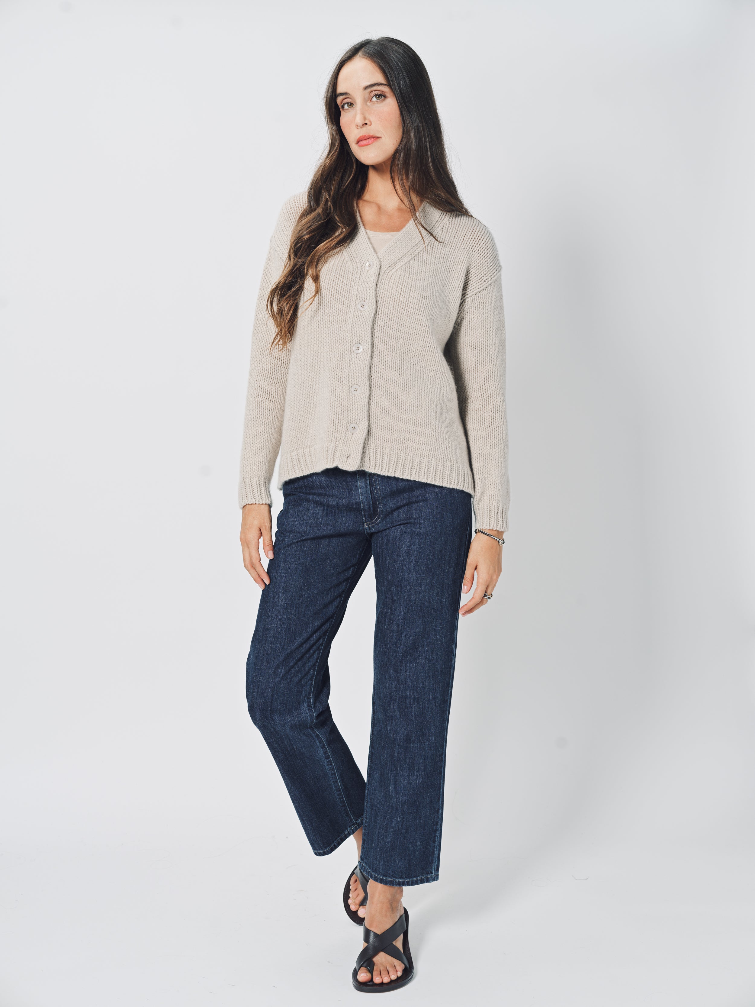 Private 0204 Cashmere Cardigan Champ / 1