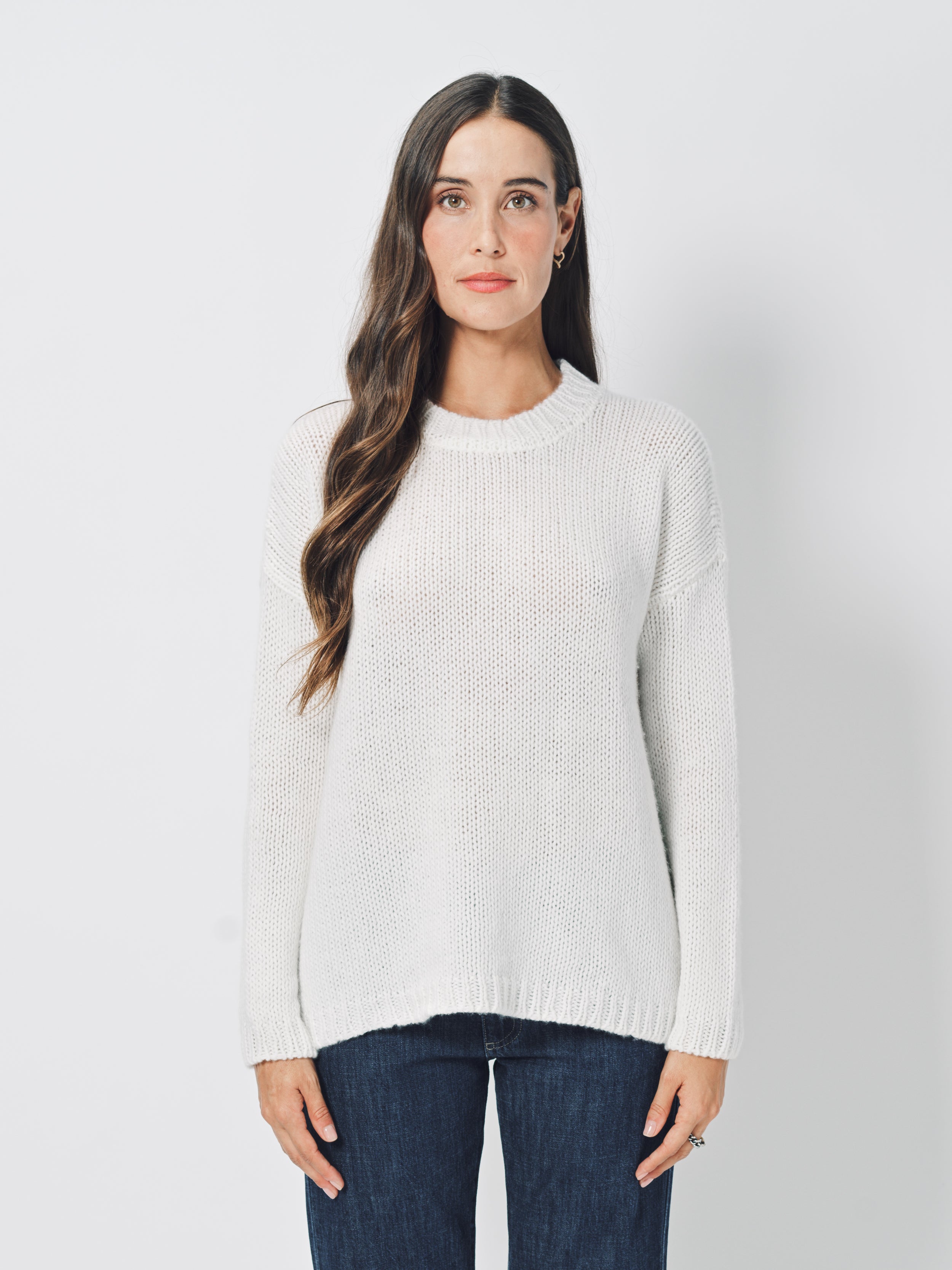 Private 0204 Cashmere Sweater White / 1
