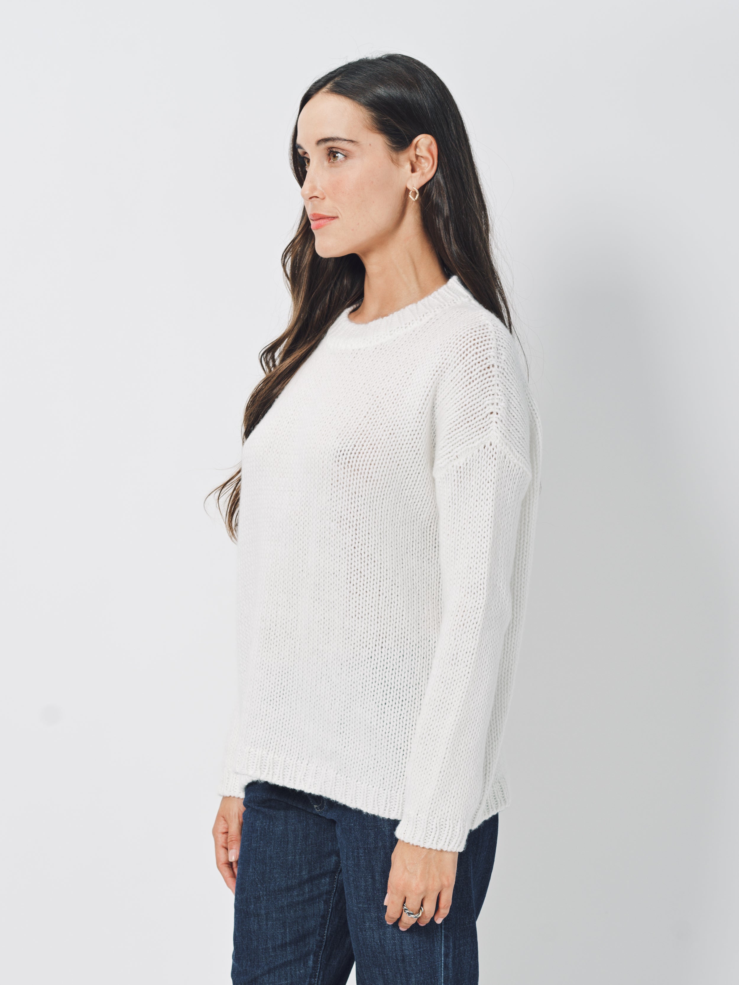 Private 0204 Cashmere Sweater White / 1