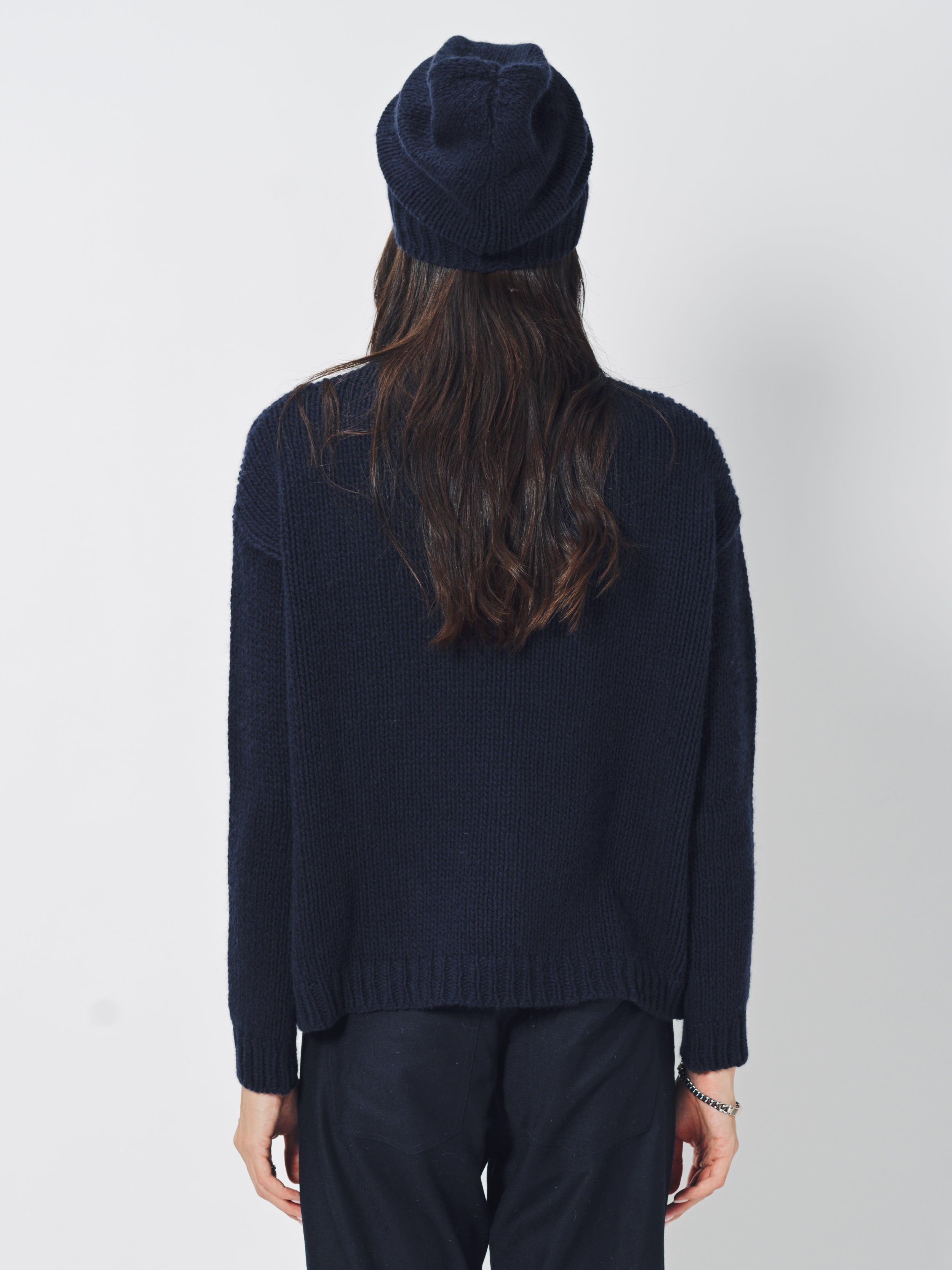 Private 0204 Cashmere Beanie Ink / O/S