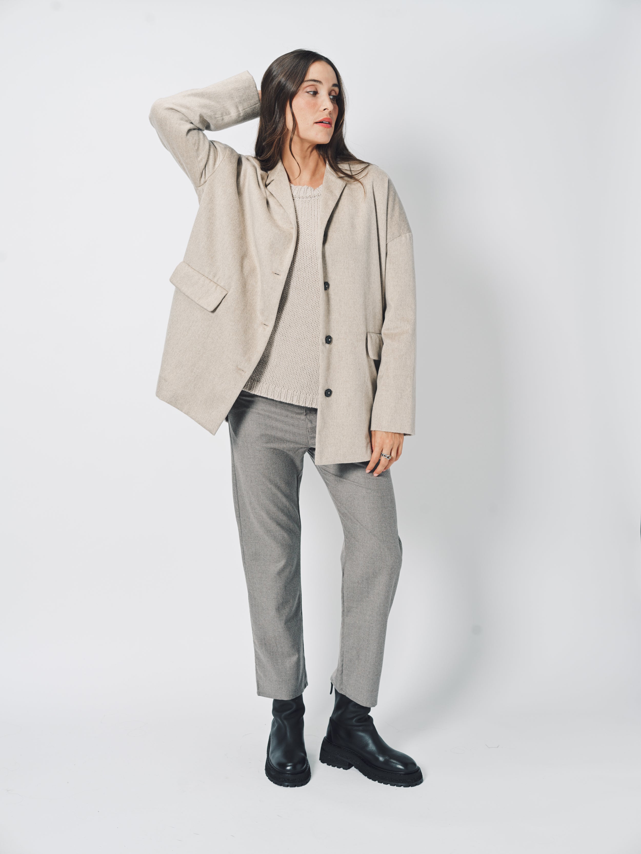 Private 0204 Cashmere Blazer Champ / 1