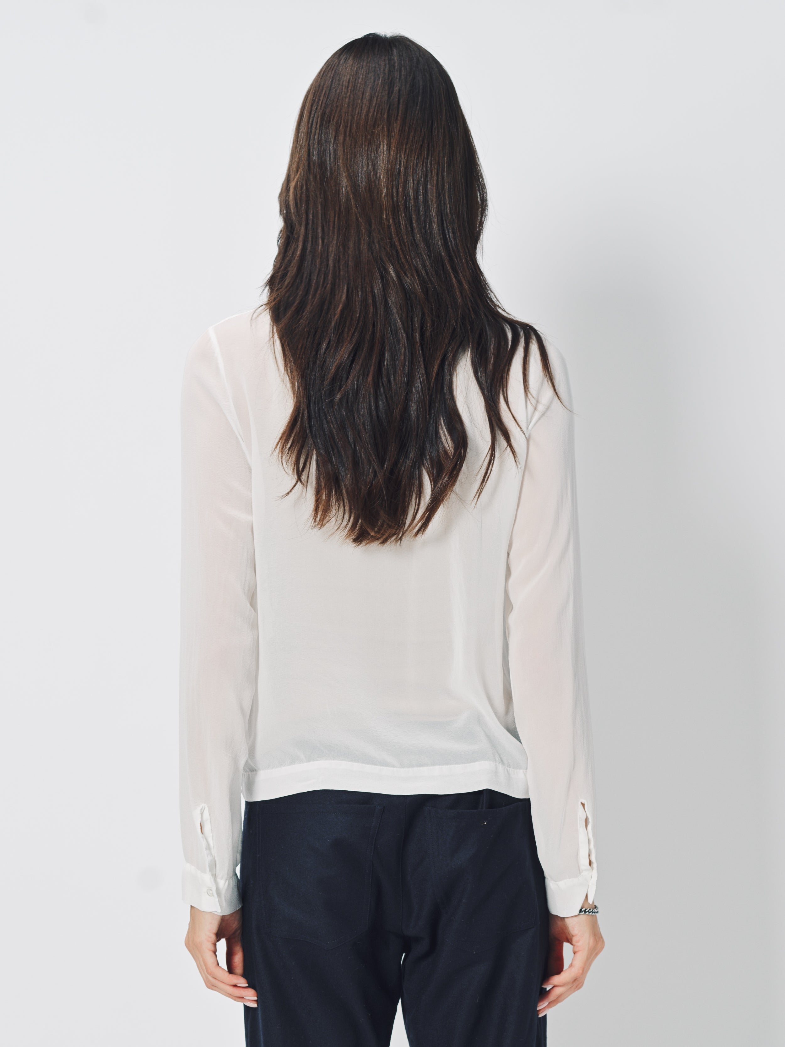 Private 0204 Silk Shirt White / 1