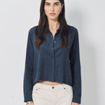 Private 0204 Brushed Cotton Shirt Ink / 1