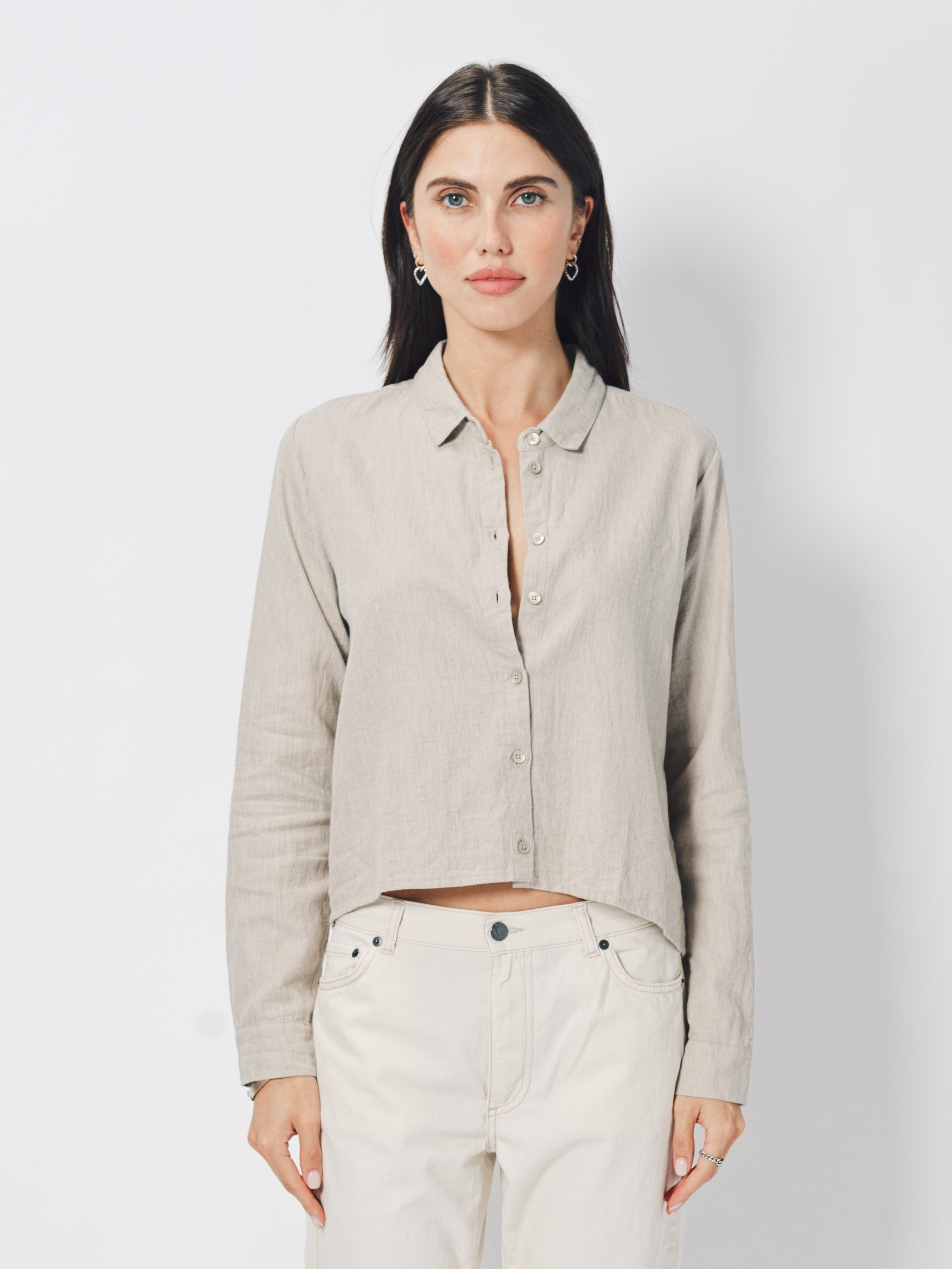 Private 0204 Brushed Cotton Shirt Sanda / 1