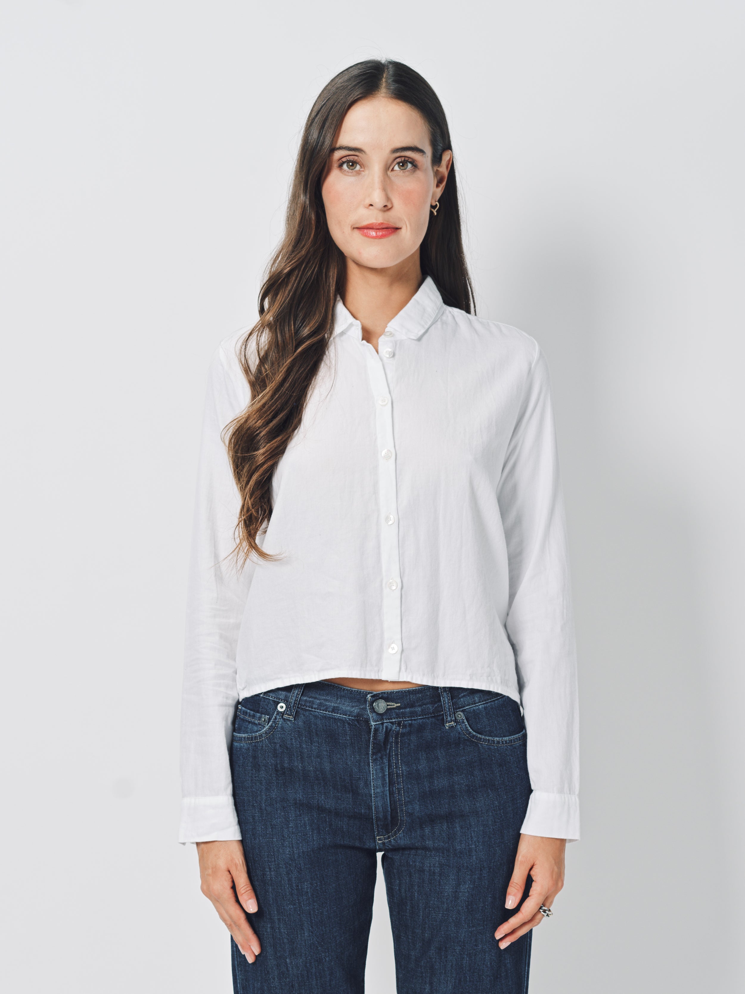 Private 0204 Brushed Cotton Shirt White / 1