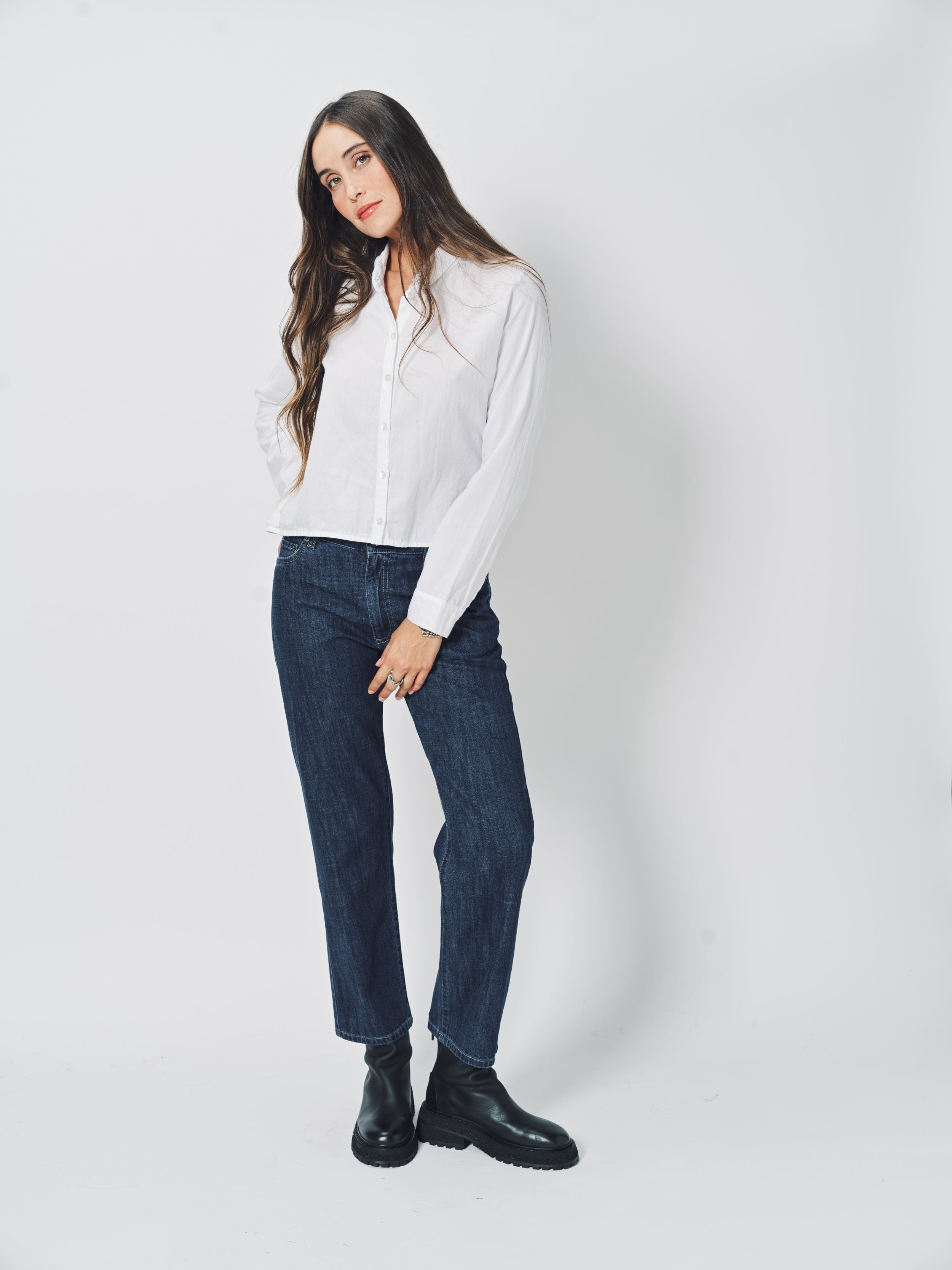 Private 0204 Brushed Cotton Shirt White / 1