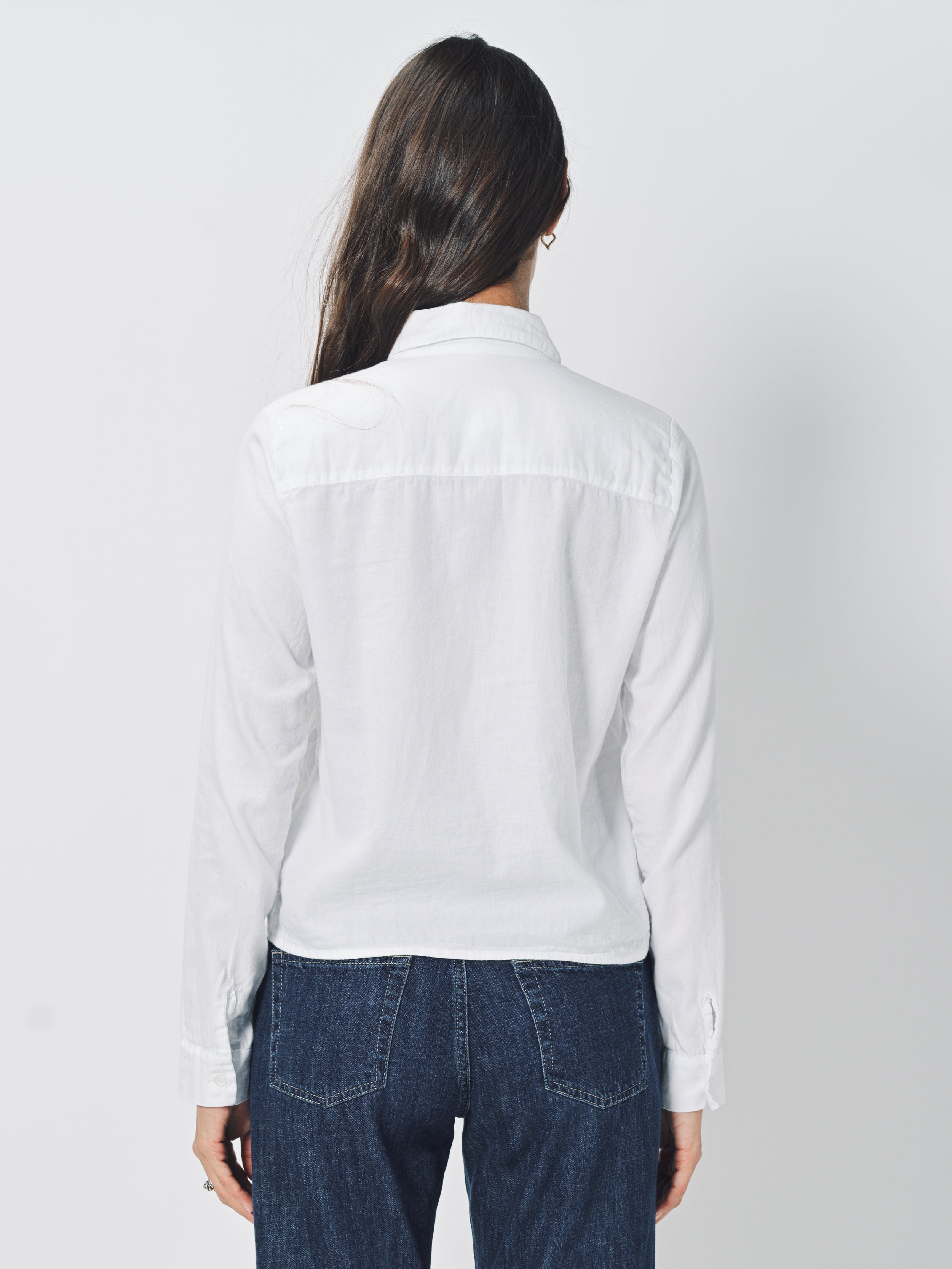 Private 0204 Brushed Cotton Shirt White / 1