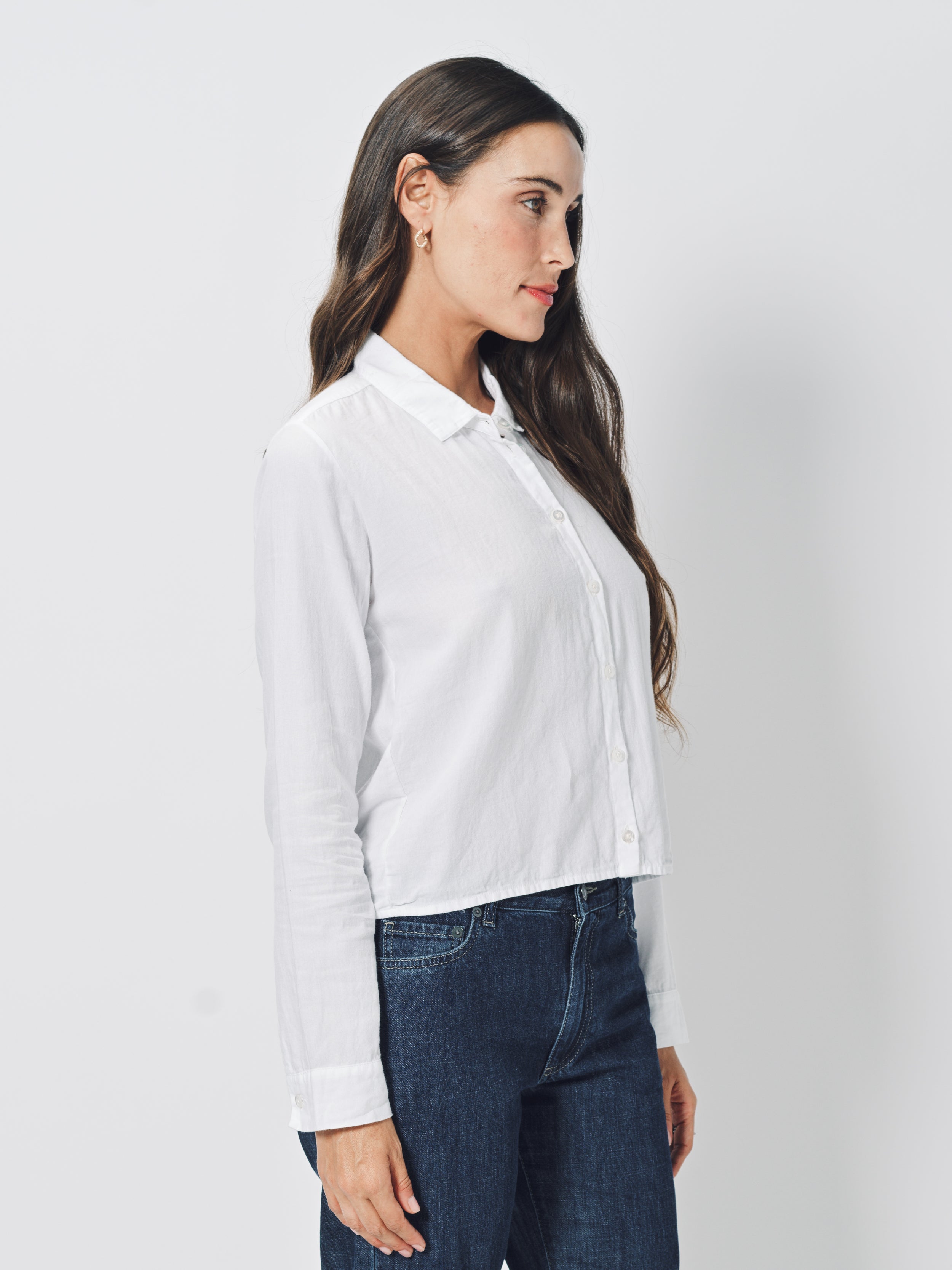 Private 0204 Brushed Cotton Shirt White / 1
