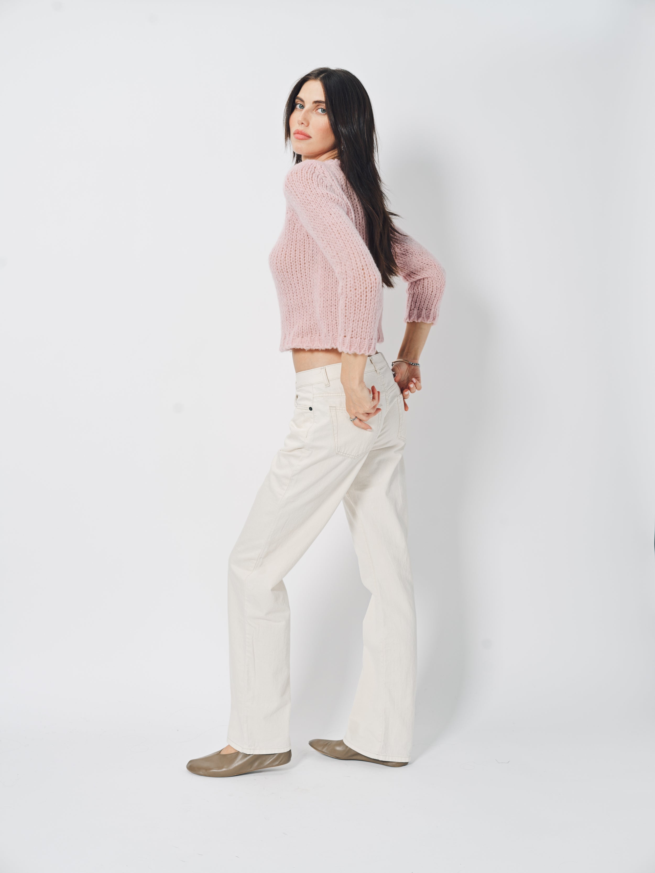 Private 0204 LS Sweater Pinky / 1