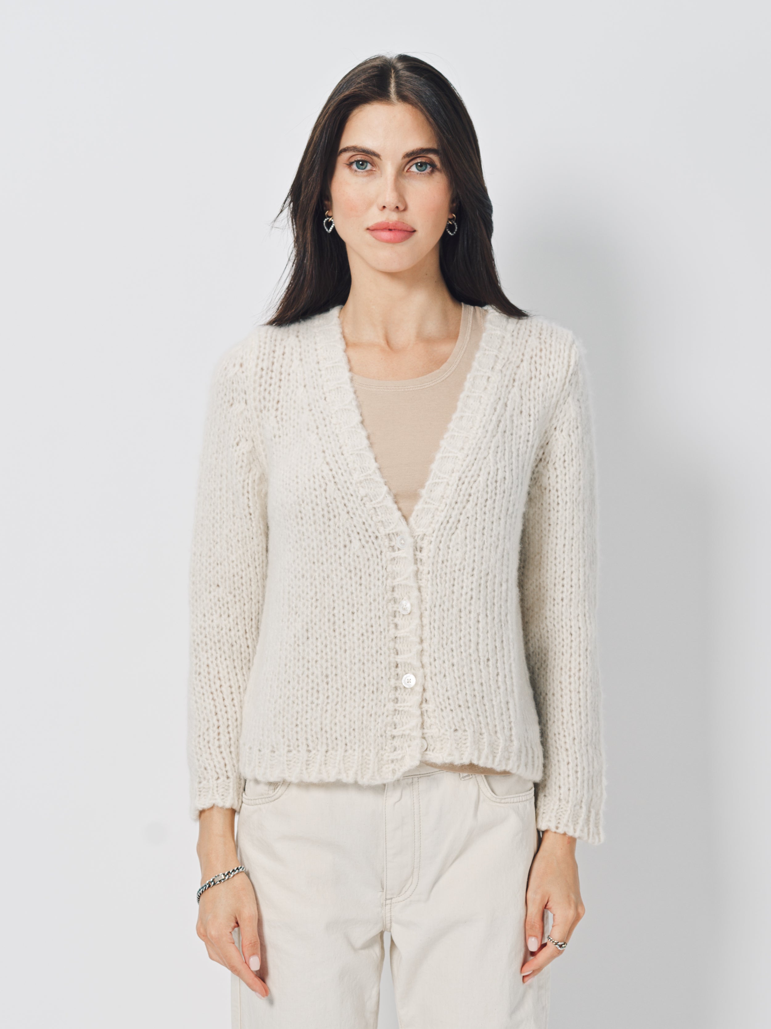 Private 0204 Cardigan White / 3