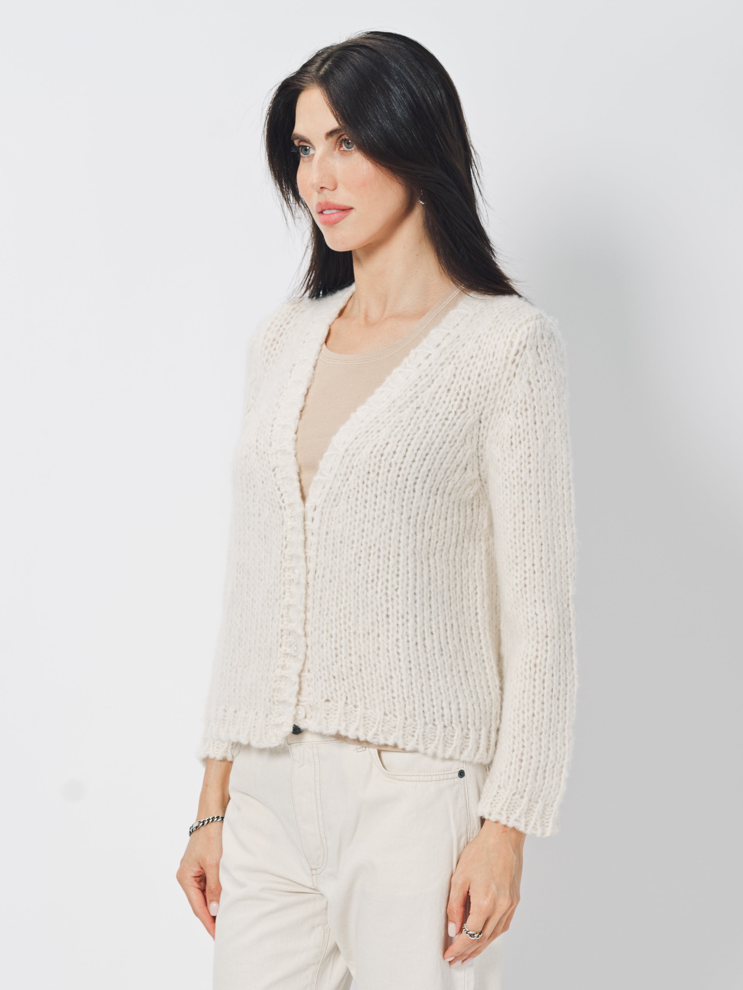 Private 0204 Cardigan White / 3