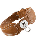 Front view of saddle the dorro collar on white background, with no model shown.