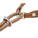 Brute Collar and leash closeup connection view on white background, with no model shown.