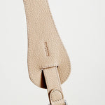 Leash details of sand tascher leash on white background, with no model shown.