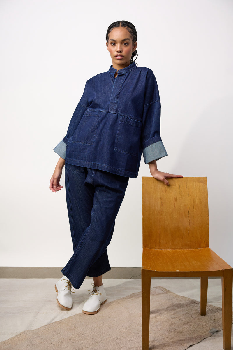 Plato Denim Pants - Blue