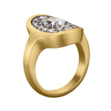 SHOLA BRANSON Diamond Plinth Ring