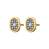 SHOLA BRANSON Diamond Plinth Studs