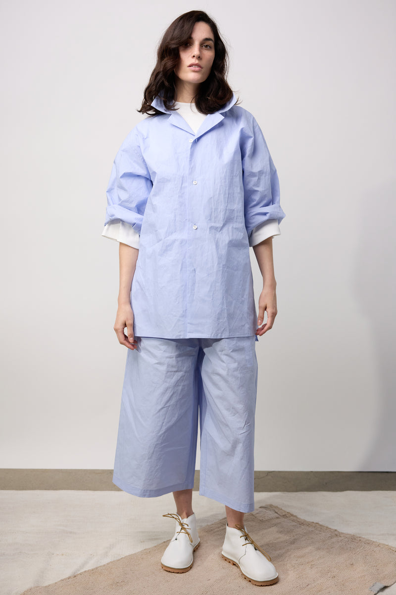 Ponce Relaxed Wide Pant - Sky