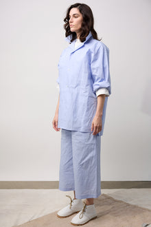 Ponce Relaxed Wide Pant - Sky