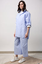 Ponce Relaxed Wide Pant - Sky