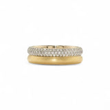 Irene Neuwirth Heroic Pavé Double Band Ring
