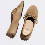 Francesco Russ Suede Ballerina