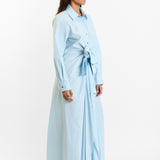 Poplin Long Dress