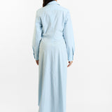 Poplin Long Dress