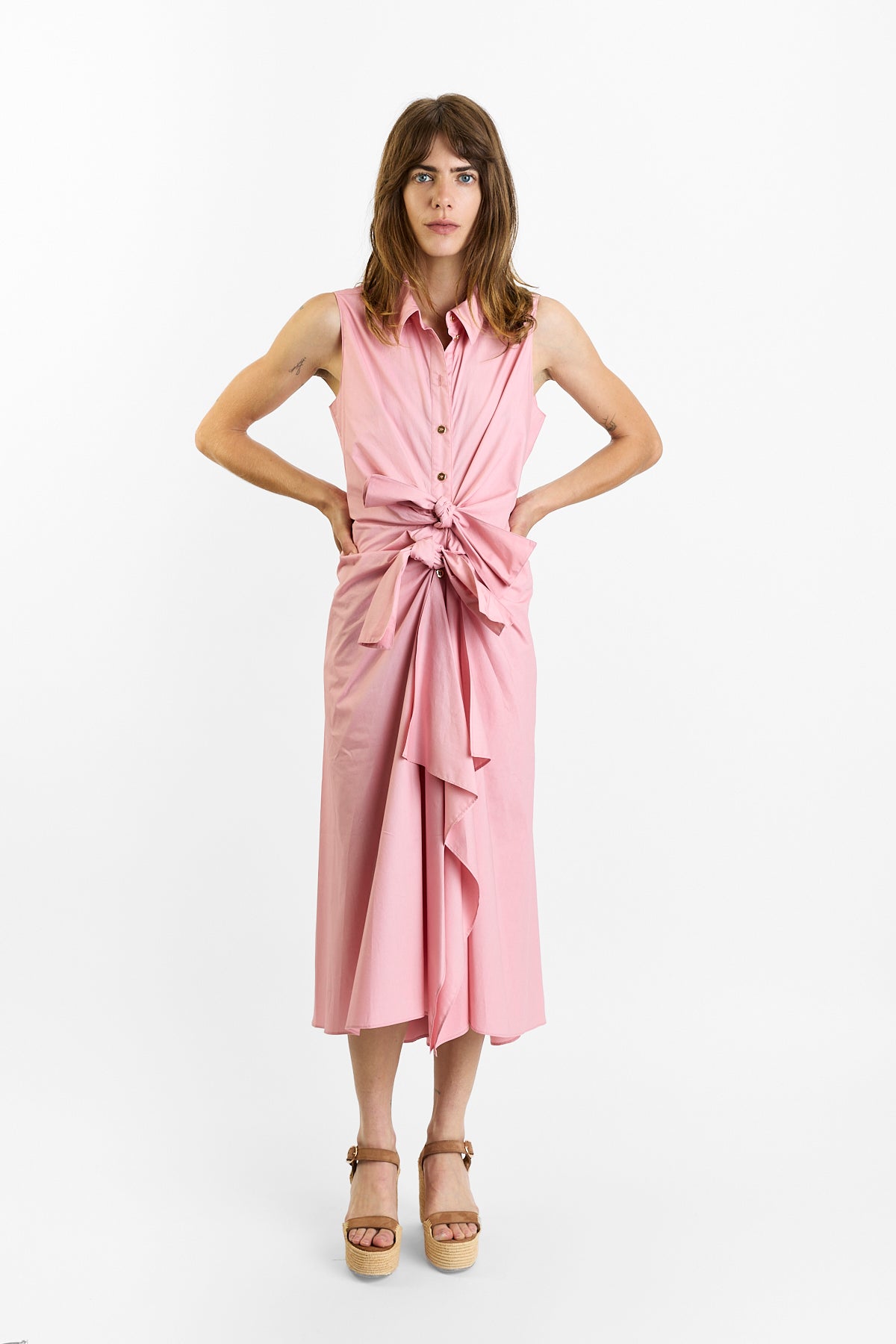 Light Cotton Short Dress