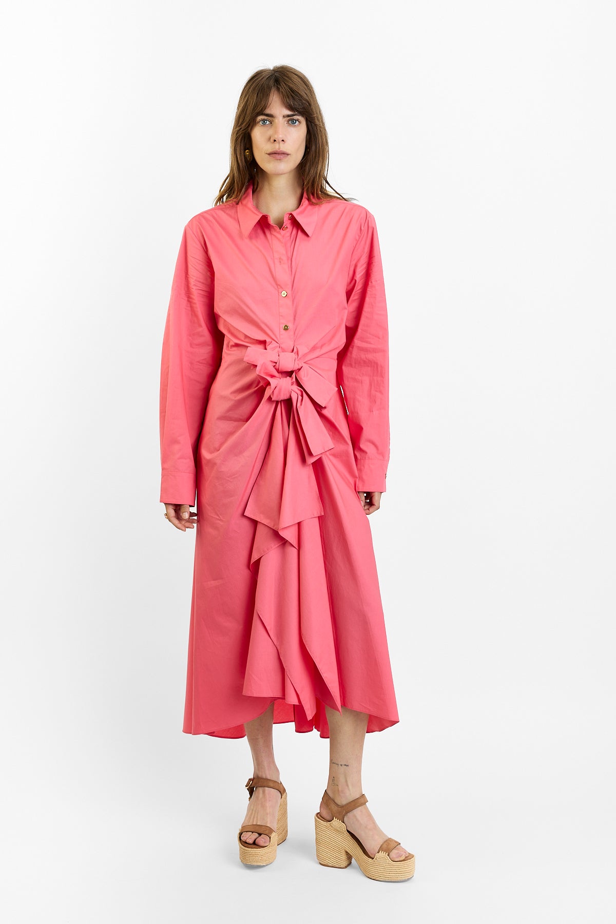 Light Cotton Short Dress