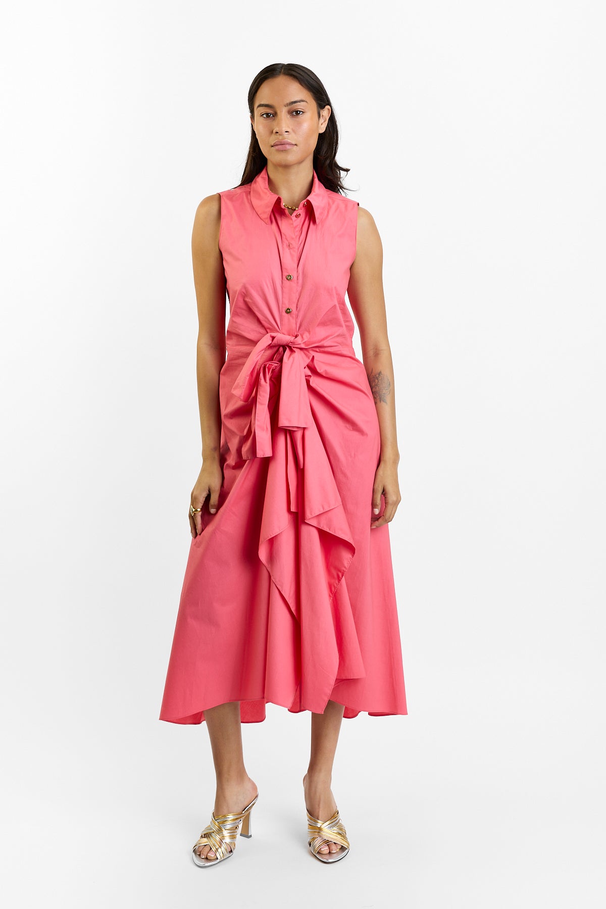 Light Cotton Short Dress