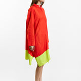 Cotton Twill Short Dress